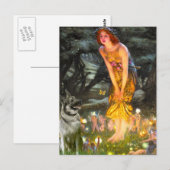 MidEve - Noorse Elandhond Briefkaart (Voorkant / Achterkant)