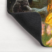 MidEve-standaard zwarte poedel (T) Muismat (Hoek)