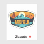 Midfield, Alabama Sticker (Vel)