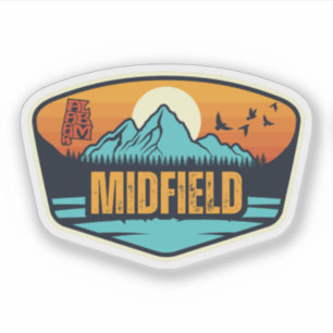 Midfield, Alabama Sticker