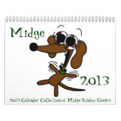 Midge 2013 'Sunday Comics'-kalender Kalender (Hoes)
