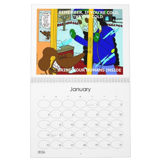 Midge 2016 'Sunday Comics'-kalender Kalender (Jan 2026)