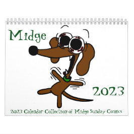 Midge 2023 'Sunday Comics'-kalender Kalender