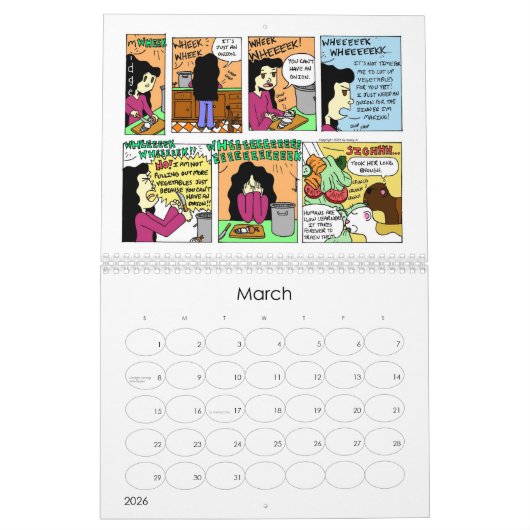 Midge 2023 'Sunday Comics'-kalender Kalender (Mar 2026)