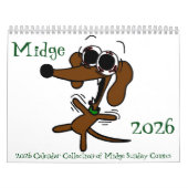 Midge 2026 'Sunday Comics' Kalender (Hoes)
