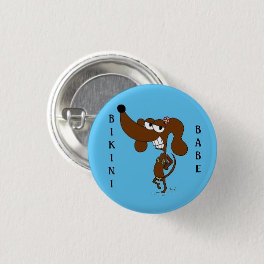 Midge Bikini Babe Button (Voorkant /achterkant)