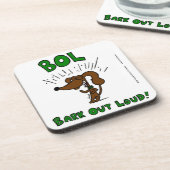 Midge "BOL: BARK OUT LOUD" Onderzetters - set van (Linkerzijde)