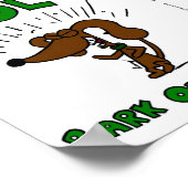 Midge "BOL: BARK OUT LOUD"-Poster afdrukken Poster (Hoek)