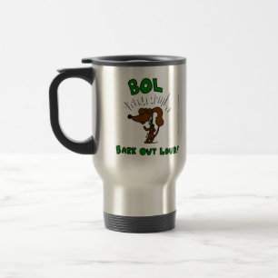 Midge "BOL Bark Out Loud"-reismuis Reisbeker
