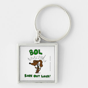 Midge "BOL Bark Out Loud"-Sleutelhanger Sleutelhanger