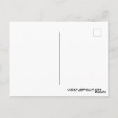 Midge Building a Snowdog Briefkaart (Achterkant)