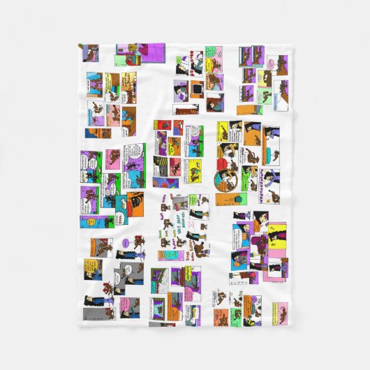 Midge Comics Fleece Blanket (Voorkant)
