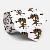 Midge die helemaal uit zijn dak gaat stropdas (Opgerold)