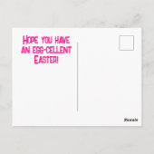 Midge "Egg-cellent Easter" Briefkaart -  (Achterkant)