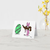 Midge "Eiercellent Easter"  Kaart (Gele Bloem)