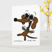 Midge Freakin-out-Afstuderen Kaart (Gele Bloem)