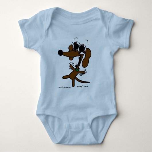 Midge Freakin-Out-Baby Creeper Romper (Voorkant)