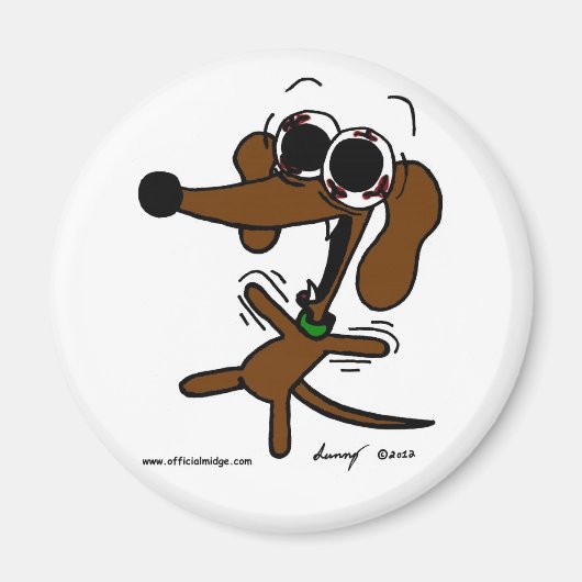 Midge Freakin-Out Magnet (Voorkant)