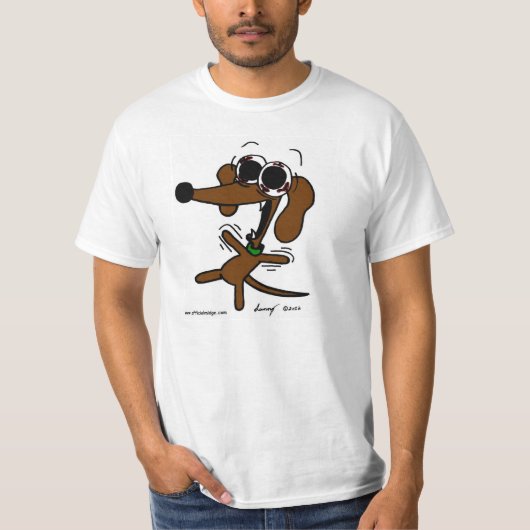 Midge Freakin' Out Mannen waarde T-Shirt (Voorkant)