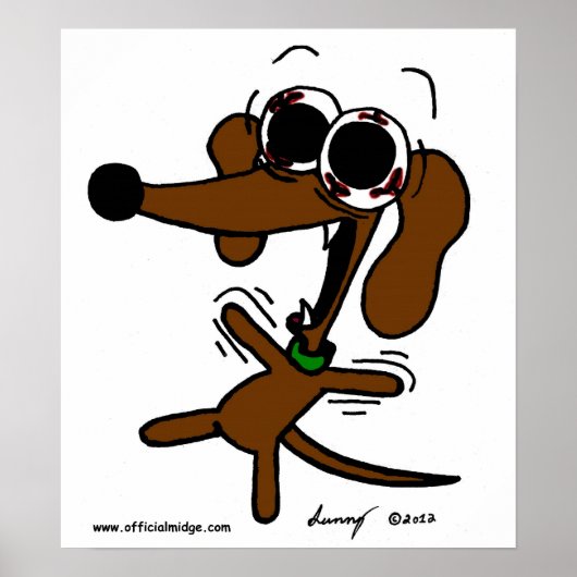 Midge Freakin' Out Poster (Voorkant)