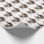 Midge Freakin' Out Wrapping Paper Cadeaupapier (Hoek)