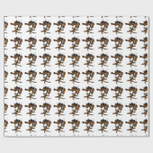 Midge Freakin' Out Wrapping Paper Cadeaupapier (Vlak)