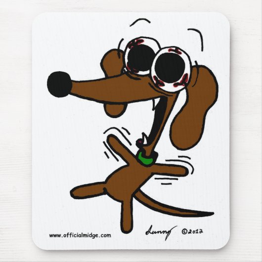 Midge Freakin uit Mousepad Muismat (Voorkant)