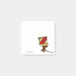 Midge "Head in a Box of Crackers" Post-it Notes