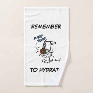 Midge "Herinner aan Hydrate" Handhanddoek Handdoek