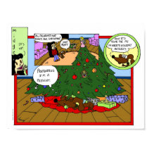 Midge "kerstboom"-Poster
