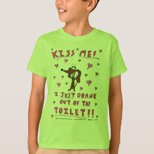 Midge 'KISS ME' Kinder Basic T-Shirt