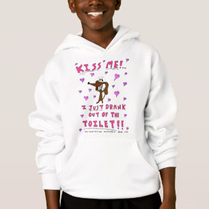 Midge "KISS ME" Kinder overtrokken Sweatshirt