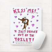 Midge "KISS ME" Mousepad Muismat (Met muis)
