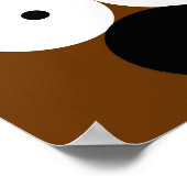 Midge-minimalistisch Poster (Hoek)