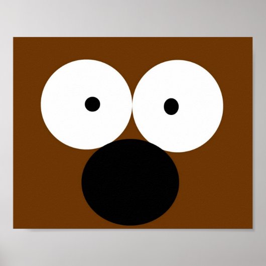 Midge-minimalistisch Poster (Voorkant)