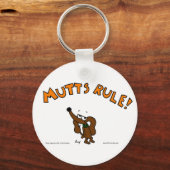 Midge MUTTS RULE Sleutelhanger (Voorkant)