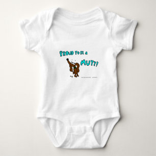 Midge PROUD OM EEN MUTT Baby Creeper TE ZIJN Romper