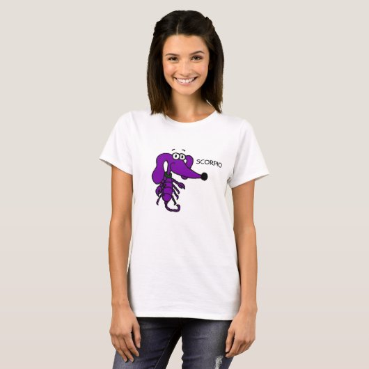 Midge Scorpio-Shirt T-shirt (Voorkant volledig)