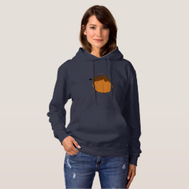 Midge Slaping op een pompoenherfst/Herfst Shirt