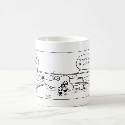 Midge "Sommige dagen één socket doet het niet" Com Koffiemok (Center)