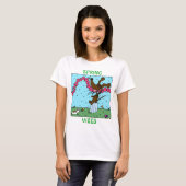 Midge "SPRING VIBES" T-shirt (Voorkant volledig)
