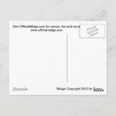 Midge Stock Portfolio Briefkaart (Achterkant)