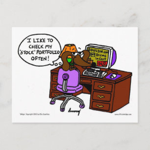 Midge Stock Portfolio Briefkaart