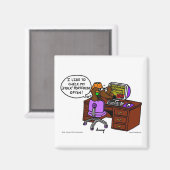 Midge Stock Portfolio Magnet (Voorkant / Achterkant)