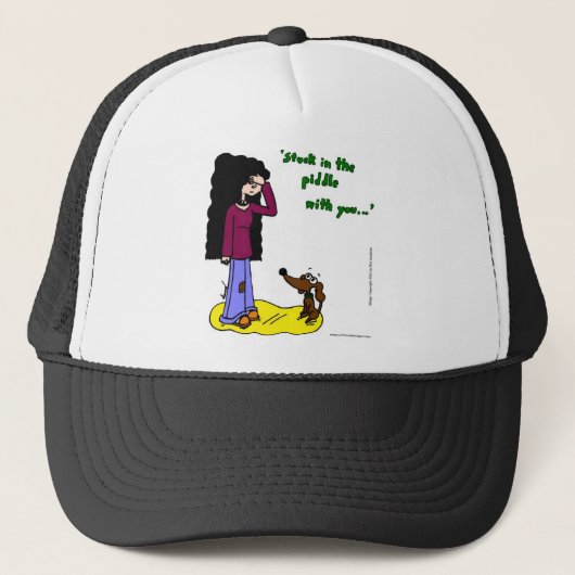 Midge "Stuck in the Piddle with You"-Pet Trucker Pet (Voorkant)