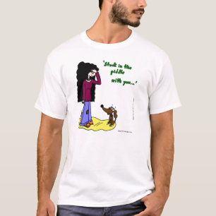 Midge "Stuck in the Piddle with You" Volwassenbasi T-shirt