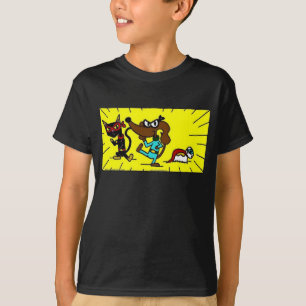 Midge Superheld Trio Kinder Dark T-Shirt