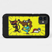Midge Superhelden Trio iPhone 5 Hoesje (Achterkant (horizontaal))