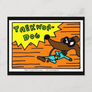 Midge TAEKWON-DOG Briefkaart