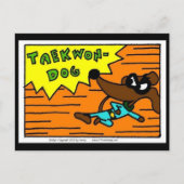 Midge TAEKWON-DOG Briefkaart (Voorkant)